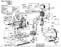 Bosch 0 601 285 042 Universal Orbital Sander 220 V / GB Spare Parts